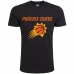 T-Shirt met Korte Mouwen New Era Zwart XS