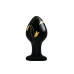 Plug Anal Secret Kisses Negru (8,9 cm)