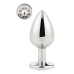 Anal plug Dream Toys Gleaming Love Silver