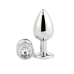 Anal plug Dream Toys Gleaming Love Silver