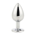 Anale Plug Dream Toys Gleaming Love Zilverkleurig