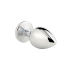 Anale Plug Dream Toys Gleaming Love Zilverkleurig