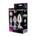 Anale Plug Dream Toys Gleaming Love Zilverkleurig