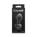 Anal plug NS Novelties Crystal (by NSN) Black