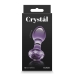 Anālais spraudnis NS Novelties Crystal (by NSN) Violets