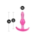 Anal plug Blush B yours Pink (8,9 cm) (6,3 cm)