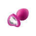 Plug Anal Dream Toys Flirts Cor de Rosa 3 Peças