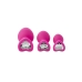 Anale Plug Dream Toys Flirts Roze 3 Onderdelen