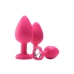 Anustappi Dream Toys Flirts Pinkki 3 Kappaletta