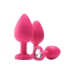 Anaaltapp Dream Toys Flirts Roosa 3 Tükid, osad