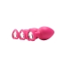 Anaaltapp Dream Toys Flirts Roosa 3 Tükid, osad