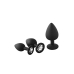 Plug Anal Dream Toys Fantasstic Negru 3 Piese