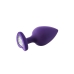 Plug Anal Dream Toys Flirts Roxo 3 Peças