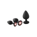 Plug Anal Dream Toys Fantasstic Preto 3 Peças