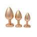 Anale Plug Dream Toys Gleaming Love Gouden