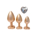 Anale Plug Dream Toys Gleaming Love Gouden