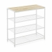 Estantes Confortime Branco Madeira Metal 60 x 30 x 63,5 cm (3 Unidades)