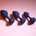 Anal plug Playboy Blue (8,9 cm)