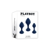 Anaaltapp Playboy Sinine (8,9 cm)