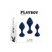 Anaaltapp Playboy Sinine (8,9 cm)