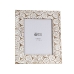 Photo frame Romimex White Natural Mango wood MDF Wood 20 x 25 x 2 cm