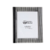 Photo frame Romimex White Black Resin MDF Wood 26 x 31 x 2 cm