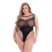 Bodijs Baci Lingerie Melns Queen size