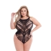 Női alsóruha Baci Lingerie Fekete Queen size