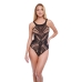 Body Baci Lingerie Černý Jednotná velikost