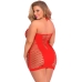 Vestido Pink Lipstick Rojo (Queen size)