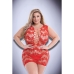 Vestido Baci Lingerie Vermelho (Queen size)