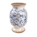 Vaso Romimex Azul Branco Porcelana 20 x 32 x 20 cm