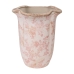 Blomstervase Romimex Beige Rosa Porselen 24 x 29 x 24 cm