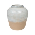 Blumenvase Romimex Blau Beige Terrakotta 22 x 24 x 22 cm