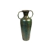 Vase Romimex Brown Green Metal 15 x 41 x 22 cm With handles