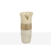 Vaso Romimex Champagne Madreperla Ceramica 13 x 29 x 12 cm