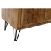 Mueble de TV DKD Home Decor 145 x 42 x 61 cm Negro Marrón Acacia