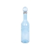 Flasche Romimex Blau Recyceltes Glas 14 x 50 x 14 cm