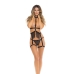 Conjunto de Lingerie René Rofé Preto (Tamanho único)