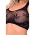 Conjunto de Lingerie Pink Lipstick Preto (M/L)