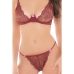 Ensemble de Lingerie René Rofé Rouge (M/L)