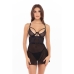 Conjunto de Lingerie René Rofé Preto (S/M)