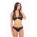 Compleu de lenjerie René Rofé Negru (M/L)