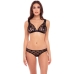 Conjunto de Lingerie René Rofé Preto (S/M)