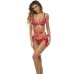 Conjunto de Lingerie René Rofé Vermelho (S/M)