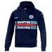 Moški Pulover s Kapuco Sparco Martini Racing Modra Temno modra XXXL