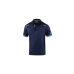 Polo de Manga Curta Homem Sparco TW Azul Azul escuro