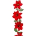 Grinalda de Natal Vermelho Verde Plástico 180 cm