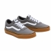 Sapatilhas de Desporto Infantis Vans Yt Ward Gum Cinzento escuro