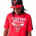 Maglia a Maniche Corte Uomo New Era NBA Rosso